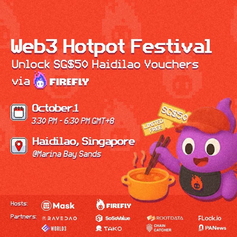 Cover Image for Token 2049 - Web3 Hotpot Festival πΈπ¬π²