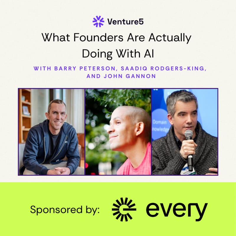 Cover Image for What Founders Are Actually Doing With AI