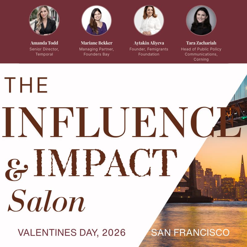 Cover Image for The Influence and Impact Salon for Women Leaders | Panel Discussion and High-Level Facilitated Connections