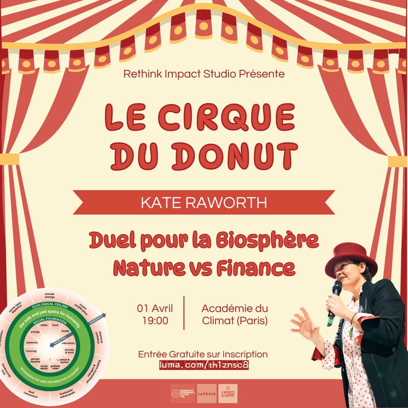 Cover Image for Kate Raworth présente Le Cirque du Donut