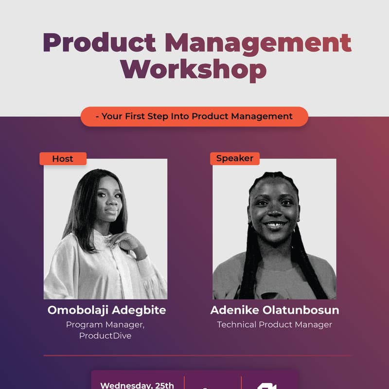 Cover Image for Product Management Workshop