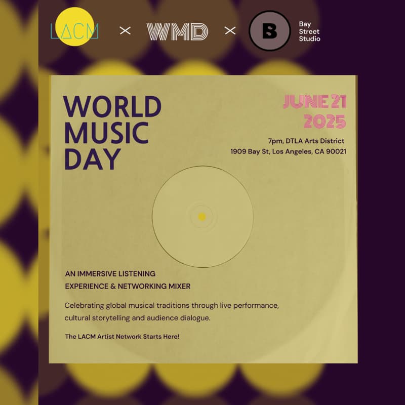Cover Image for World Music Day x LACM