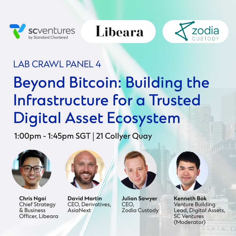 Cover Image for SC Ventures Lab Crawl Panel 4 | Beyond Bitcoin: Building the Infrastructure for a Trusted Digital Asset Ecosystem