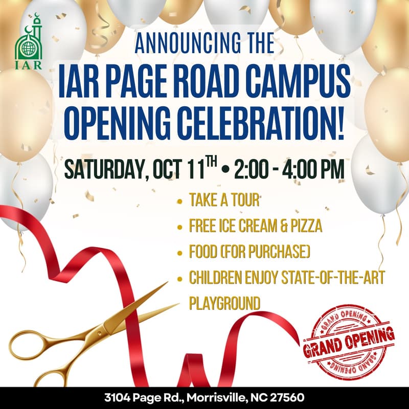 Cover Image for IAR Page Campus Opening Celebration