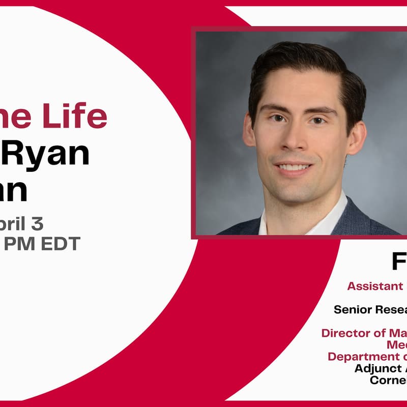 Cover Image for Day in the Life with Dr. Ryan Flannigan