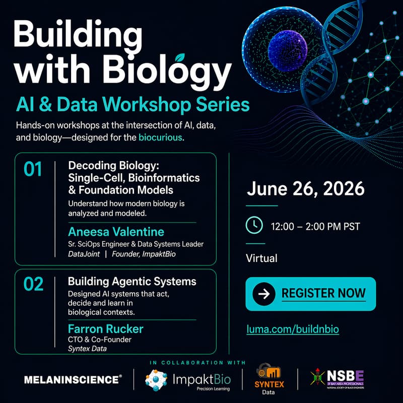 Cover Image for Building with Biology: AI & Data Workshops