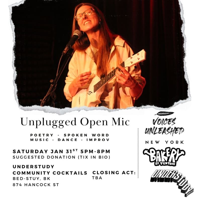 Cover Image for Unplugged Open Mic - New York