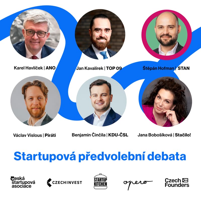 Úvodní obrázek pro Startupová předvolební debata