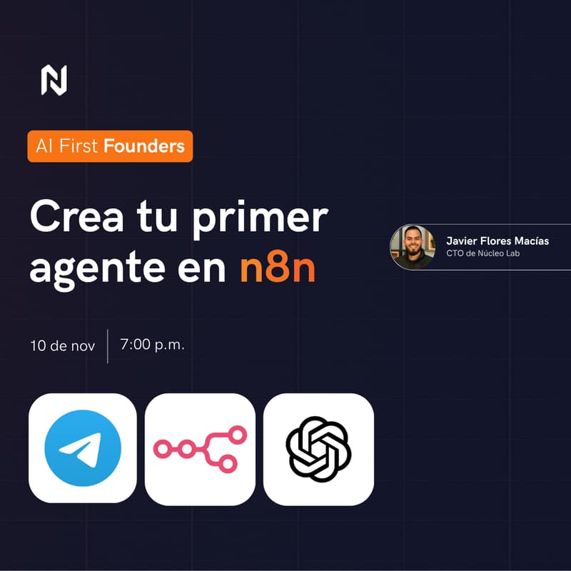 Cover Image for Crea tu primer agente en n8n