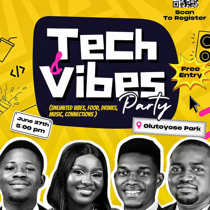 Cover Image for Tech and Vibes Party