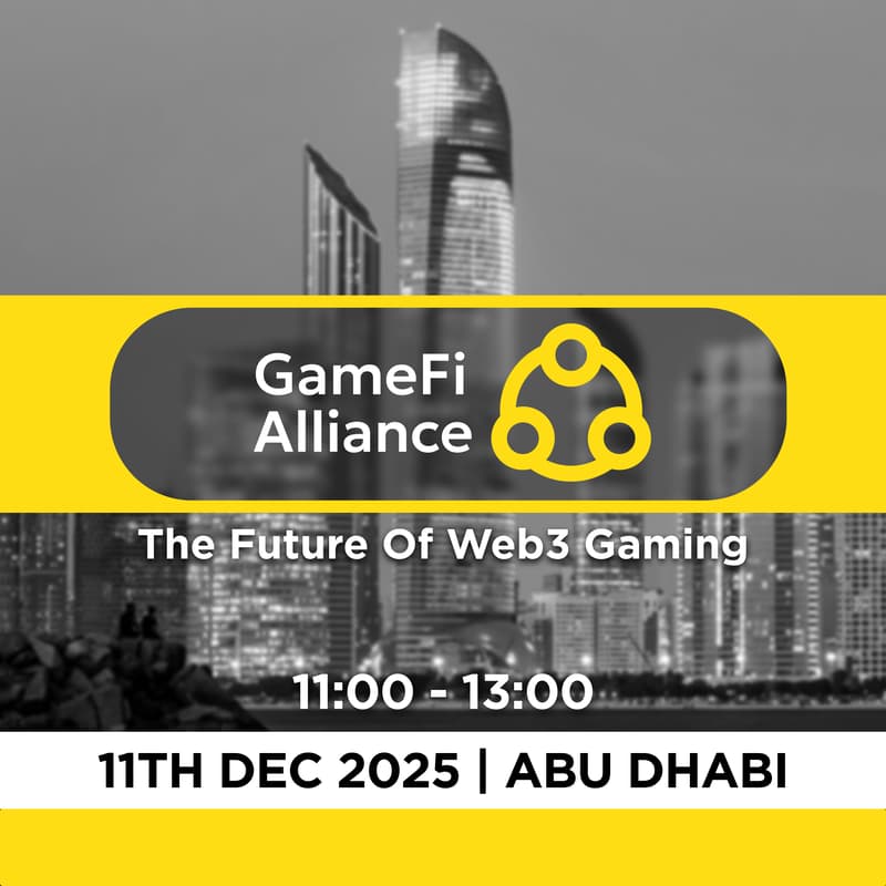 Cover Image for GameFi Alliance: Abu Dhabi