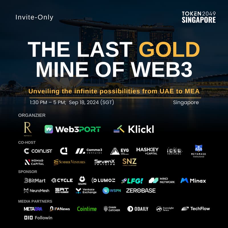Cover Image for The Last Gold Mine of Web3 - Unveiling the infinite possibilities from UAE to MEA