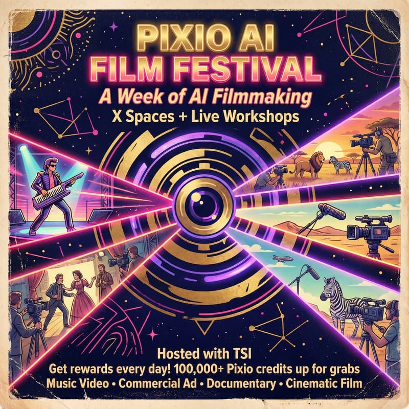 Cover Image for Pixio AI Film Festival (April 4-11)
