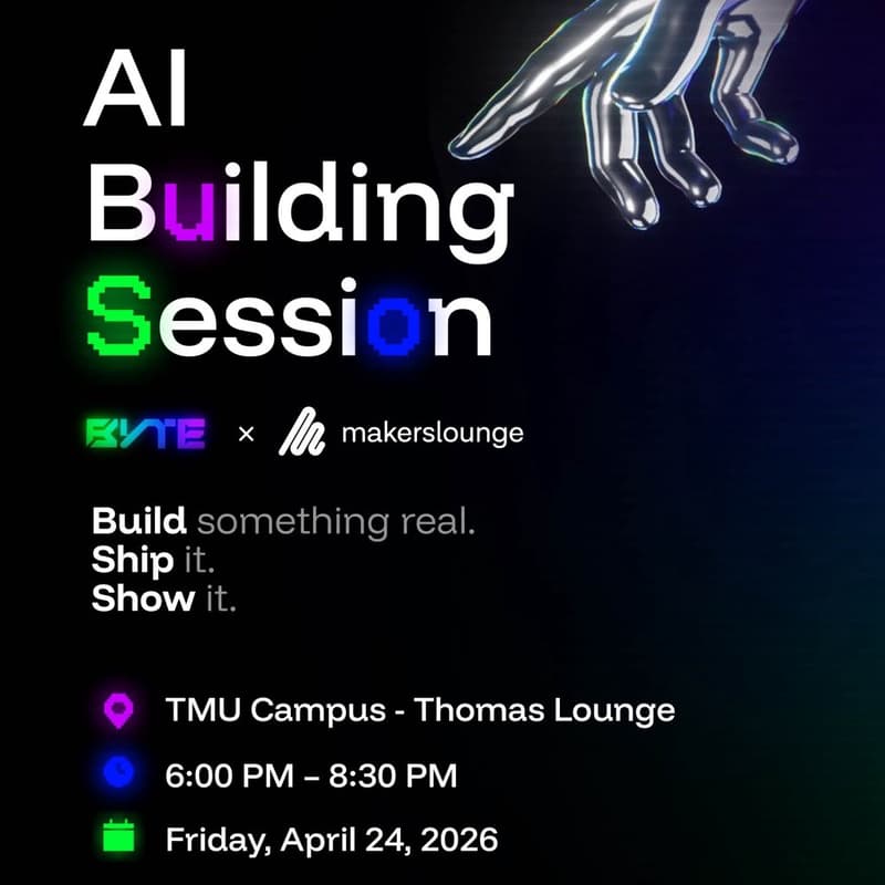Cover Image for MakersLounge Toronto #10: Claude Code Workshop π