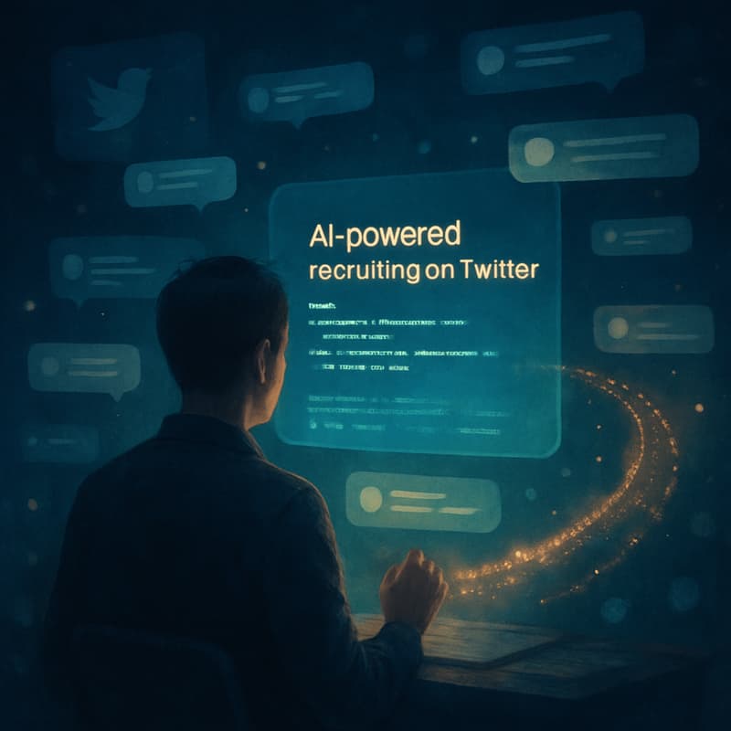 AI-Powered Twitter Recruiting (Without API Limits) · Luma