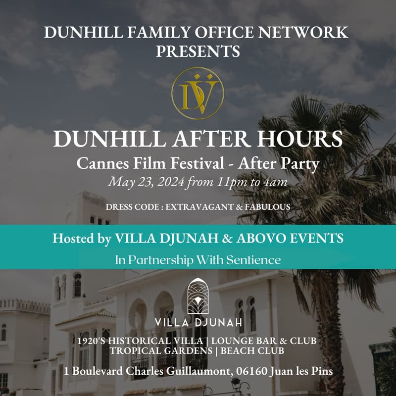 Cover Image for Dunhill Afterhours - Castle Afterparty on the Beach