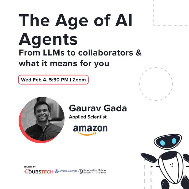 Cover Image for The Age of AI Agents with Gaurav Gada