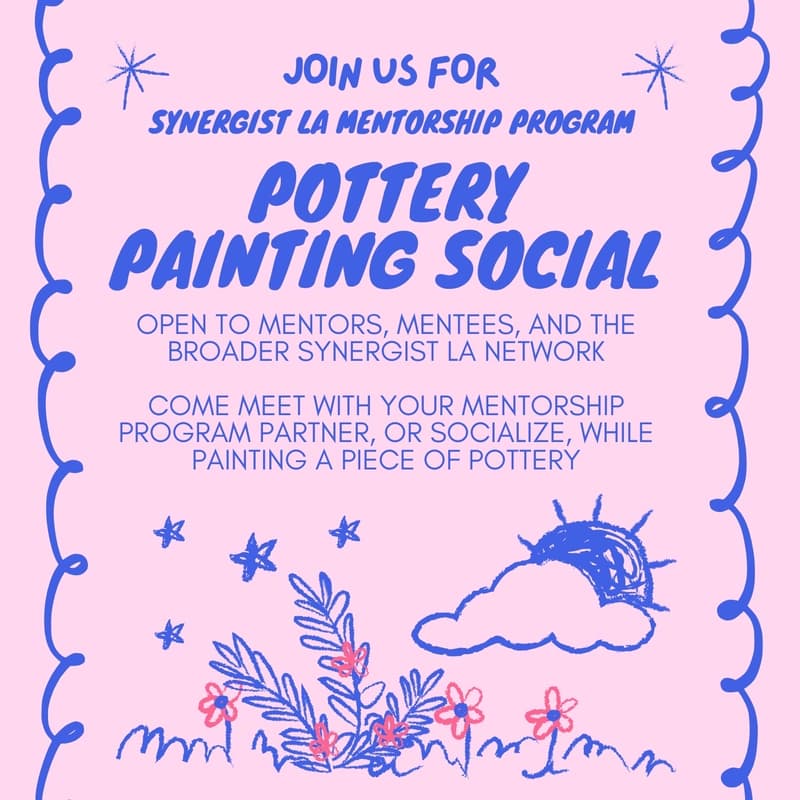 Cover Image for Synergist LA Pottery Painting Social