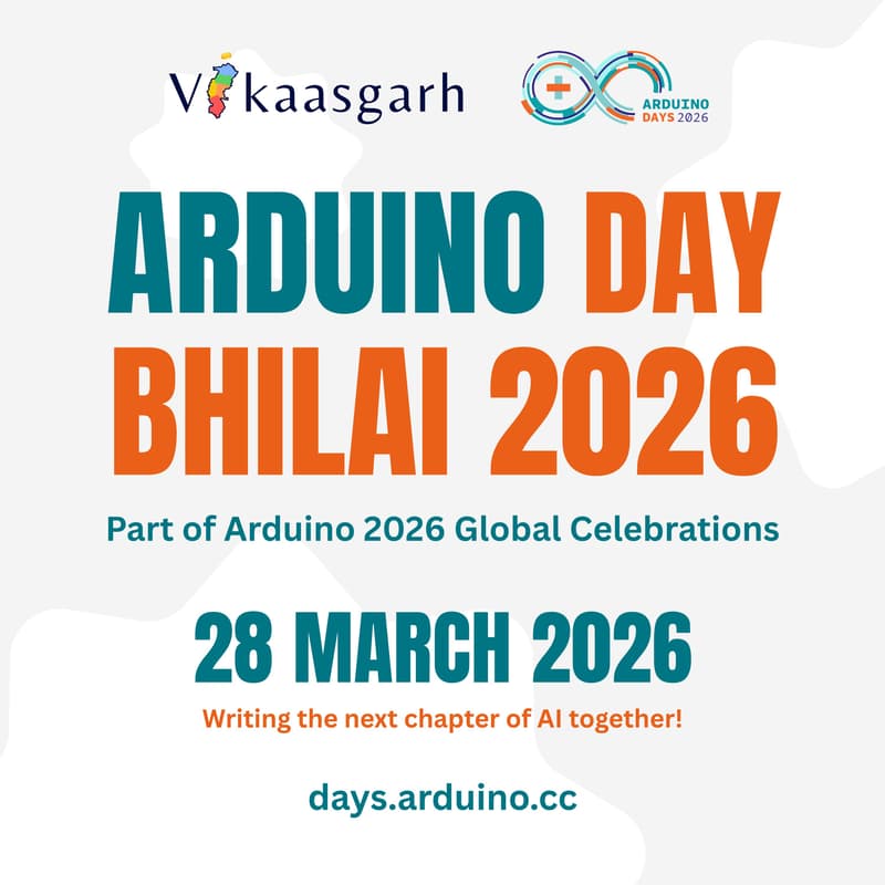 Cover Image for Arduino Day Bhilai 2026