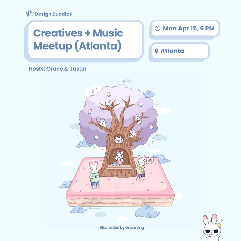 Cover Image for Creatives/Tech/Music Meetup in Atlanta