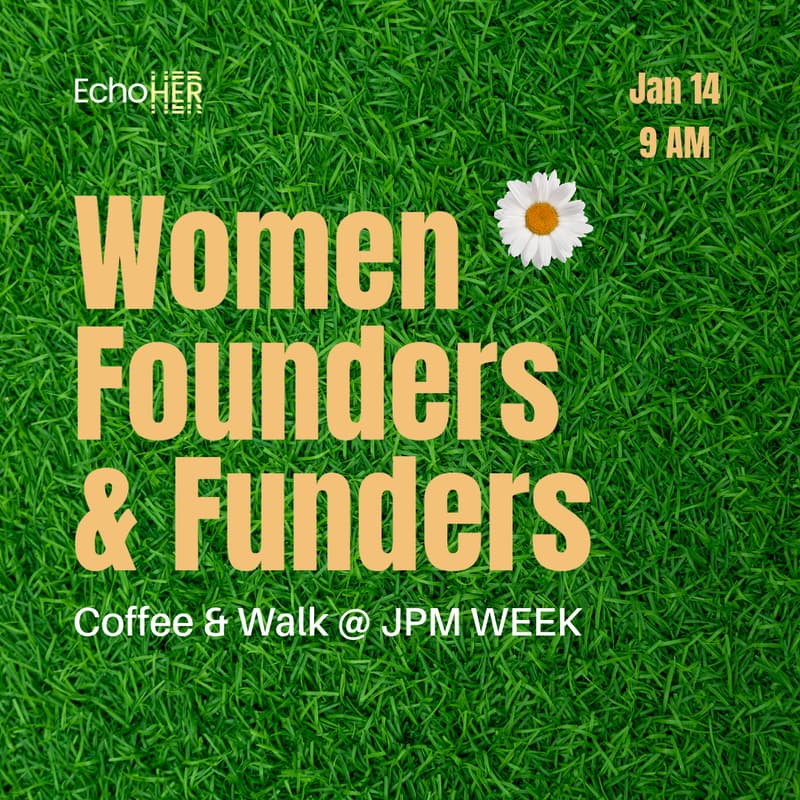 Cover Image for JPM Week Women Founders & Funders: Coffee & Walk