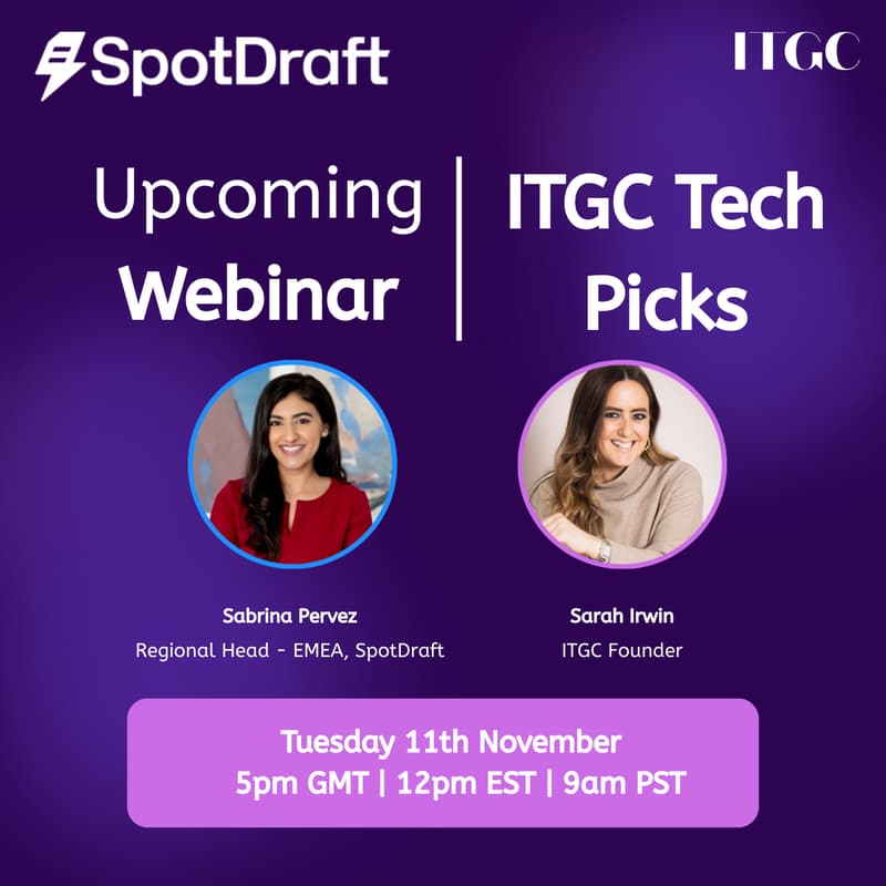 Cover Image for ITGC Tech Picks with SpotDraft
