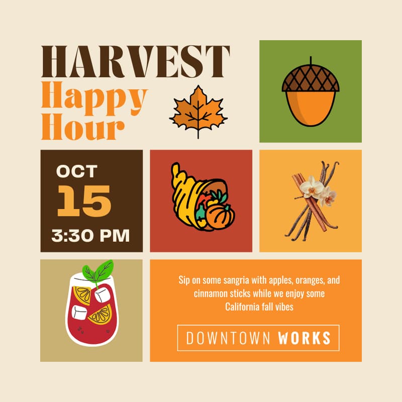 Cover Image for Harvest Happy Hour