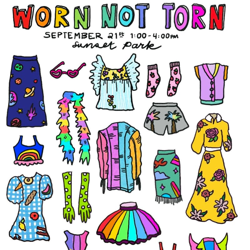 Cover Image for Clothing Swap with Worn Not Torn Exchange