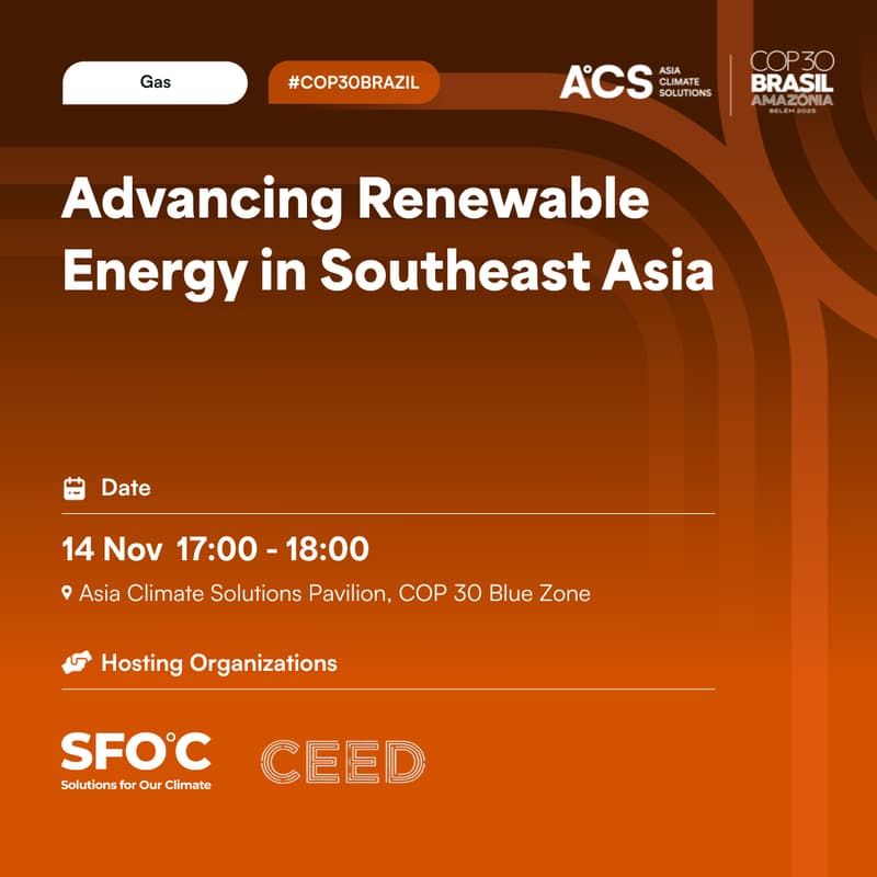 Cover Image for Advancing Renewable Energy in Southeast Asia