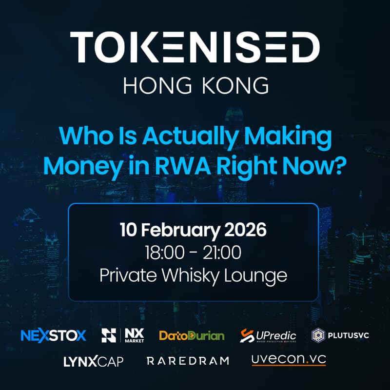 Cover Image for TOKENISED HK - Who is actually making money in RWA right now?