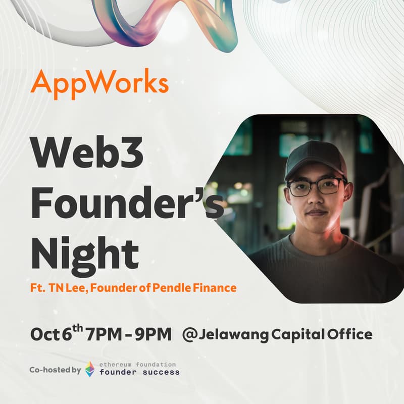 Cover Image for [KL] Web3 Founder's Night ft. TN Lee's founder journey sharing