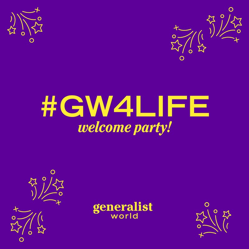 Cover Image for #March26Cohort 🎉 Welcome Party 🌀 #GW4Life