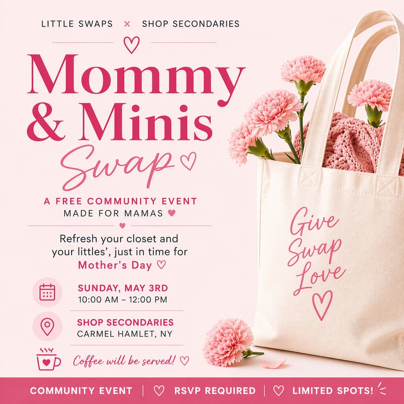Cover Image for Mommy & Minis - Clothing Swap Boutique @ Shop Secondaries
