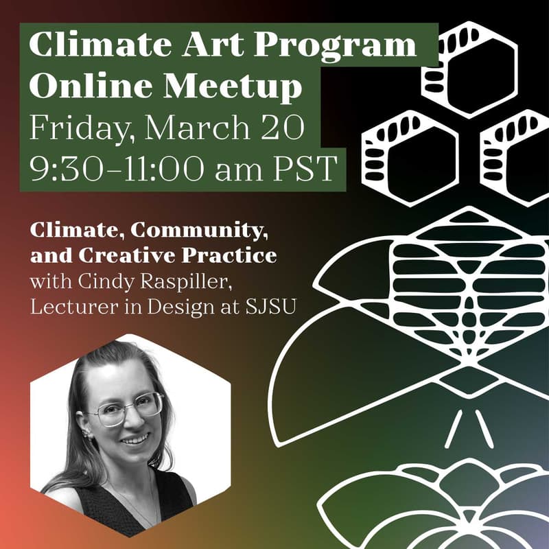 Cover Image for Online Meetup & Climate Mapping with Cindy Raspiller