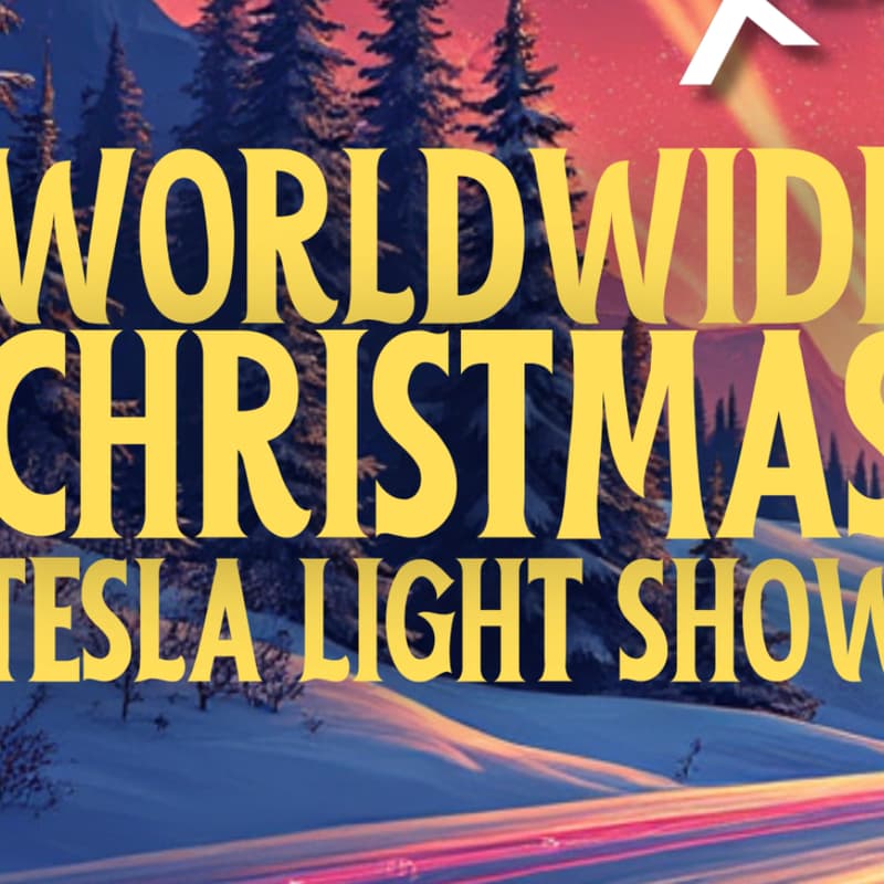 Cover Image for Christmas Tesla Light Show