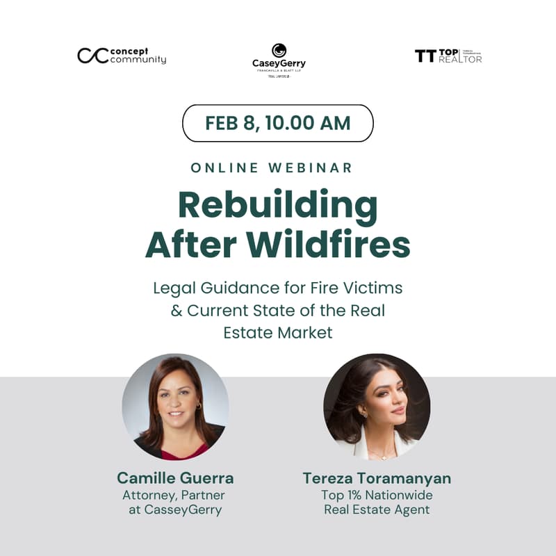 Cover Image for Rebuilding After Wildfires: Legal Guidance & Real Estate Insights