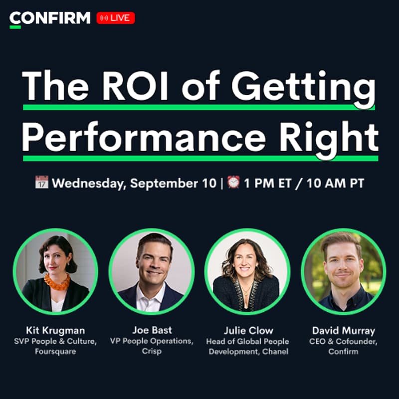 Cover Image for The ROI of Getting Performance Right: How Foursquare & Crisp are building high-impact HR strategies with ONA & Confirm