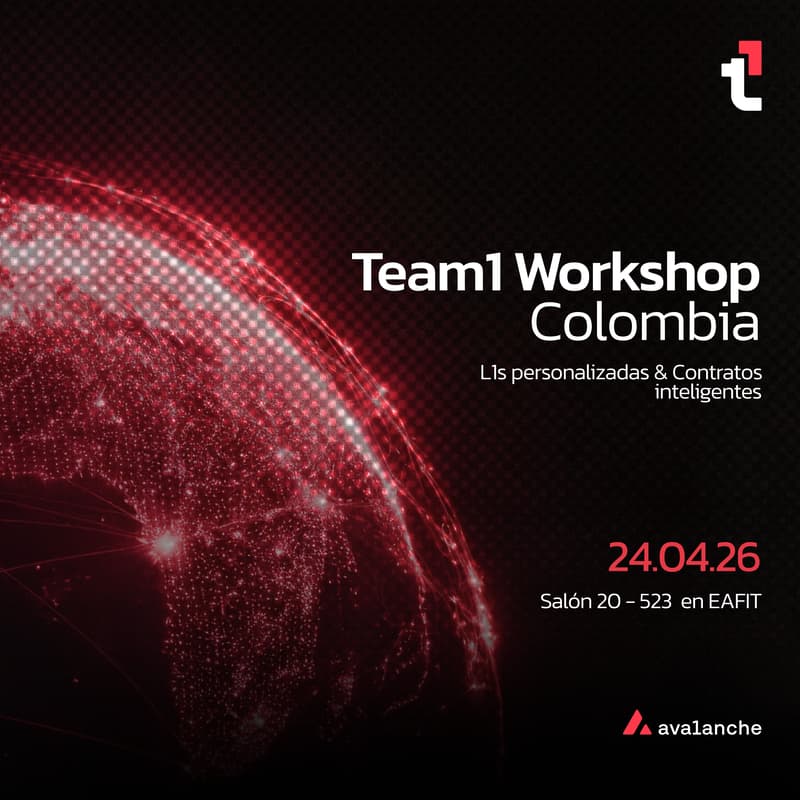 Cover Image for 🔺 Team1 Workshop: L1s personalizadas & contratos inteligentes.