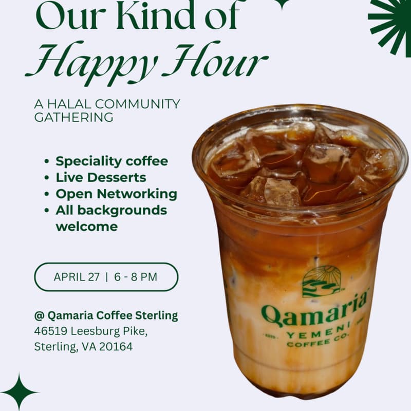 Cover Image for Salam Socials x Qamaria Sterling Presents: Our Kind of Happy Hour