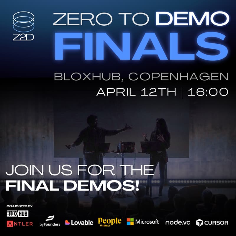 Cover Image for ZERO-TO-DEMO: FINALS & DEMO NIGHT