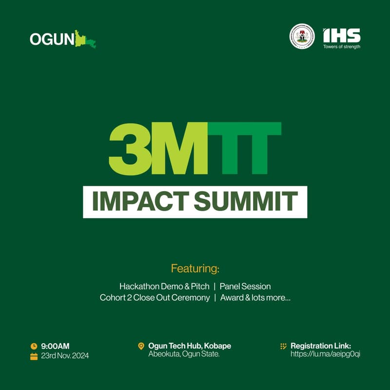Cover Image for 3MTT OGUN STATE IMPACT SUMMIT