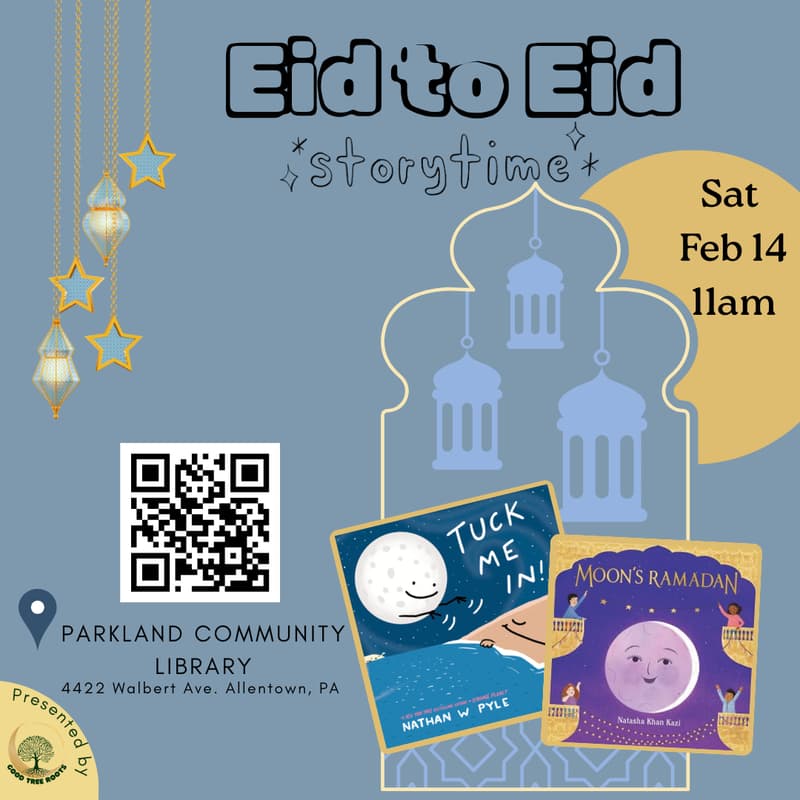 Cover Image for Eid to Eid Story time (ages 5+)