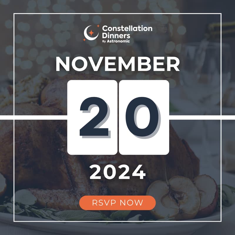 Cover Image for Austin Constellation Dinners on Wed, November 20