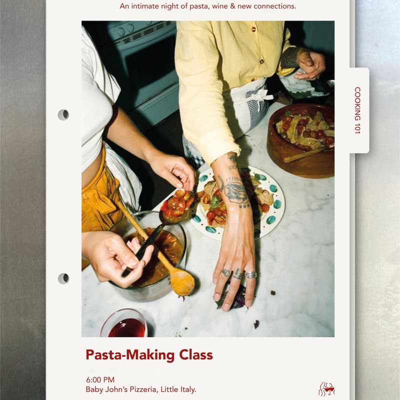 Cover Image for Pasta-Making Class