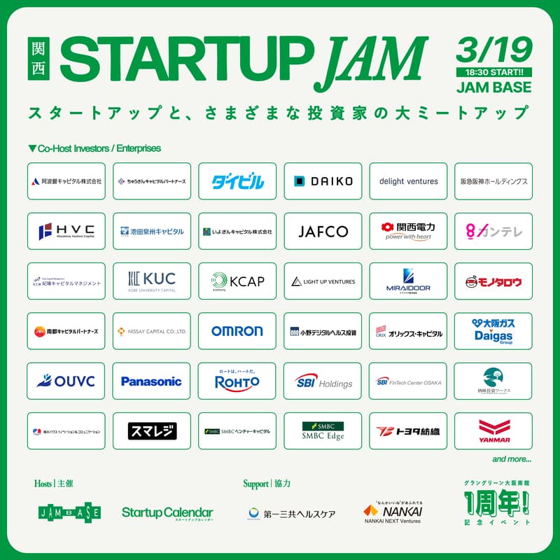 Cover Image for KANSAI STARTUP JAM