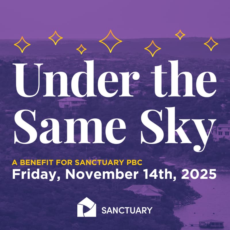 Cover Image for "Under the Same Sky" Gala Event Benefiting Sanctuary PBC