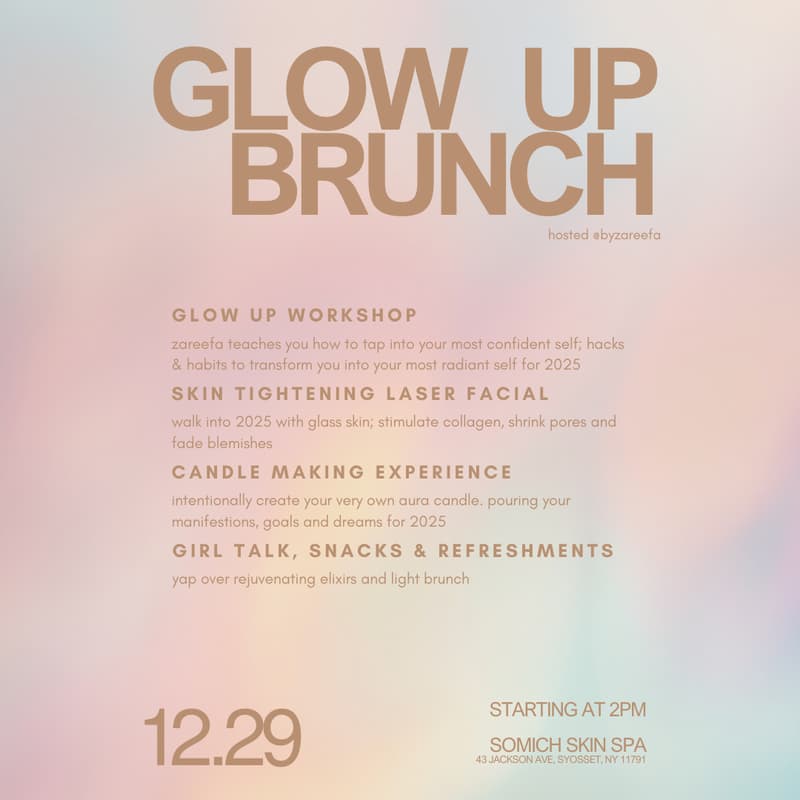 Cover Image for Glow Up Brunch