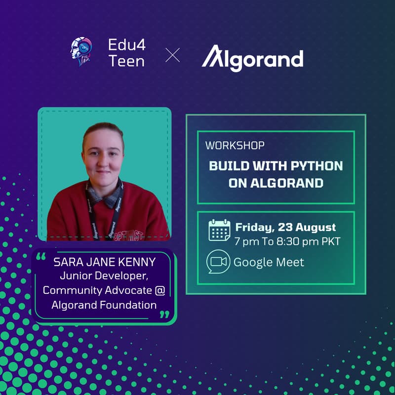 Cover Image for Building with Python on Blockchain With Algorand