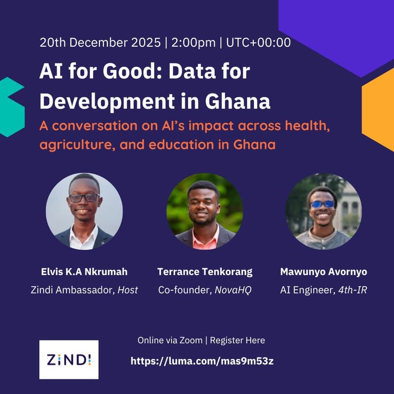 Cover Image for AI for Good: Data for Development in Ghana