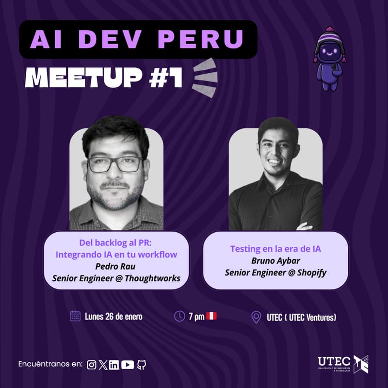 Cover Image for Meetup #1 (AI Dev Peru)